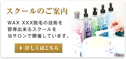 所沢の脱毛サロンp-nap(ピーナップ)。スクールのご案内
